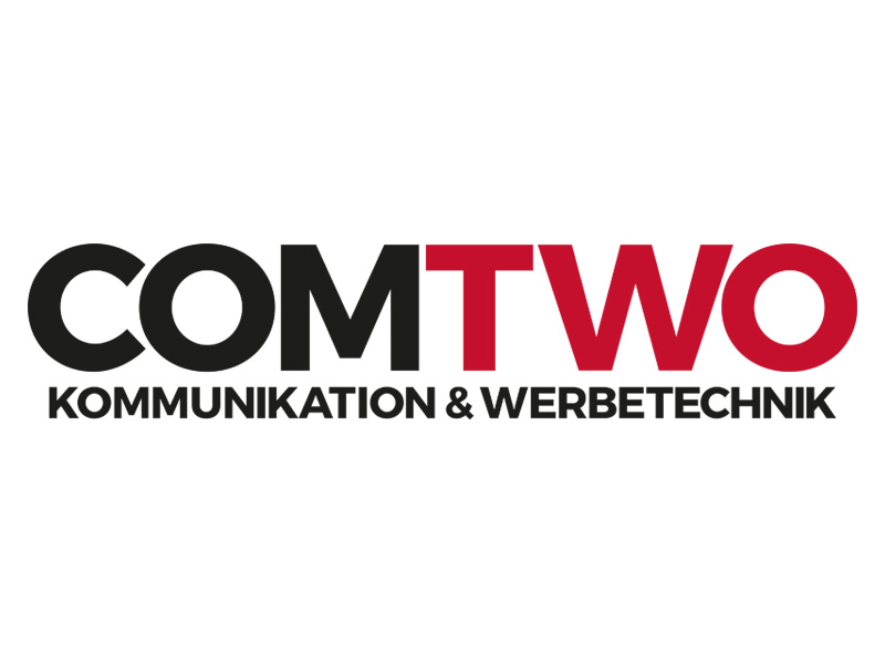 Logo Comtwo - Kommunikation & Werbetechnik in Remscheid